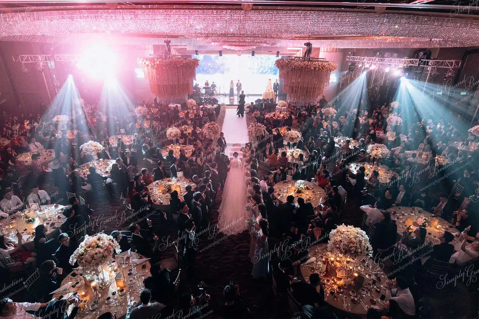 Grand Hyatt_Wedding_Decoration_Ballroom hanging_march in_6