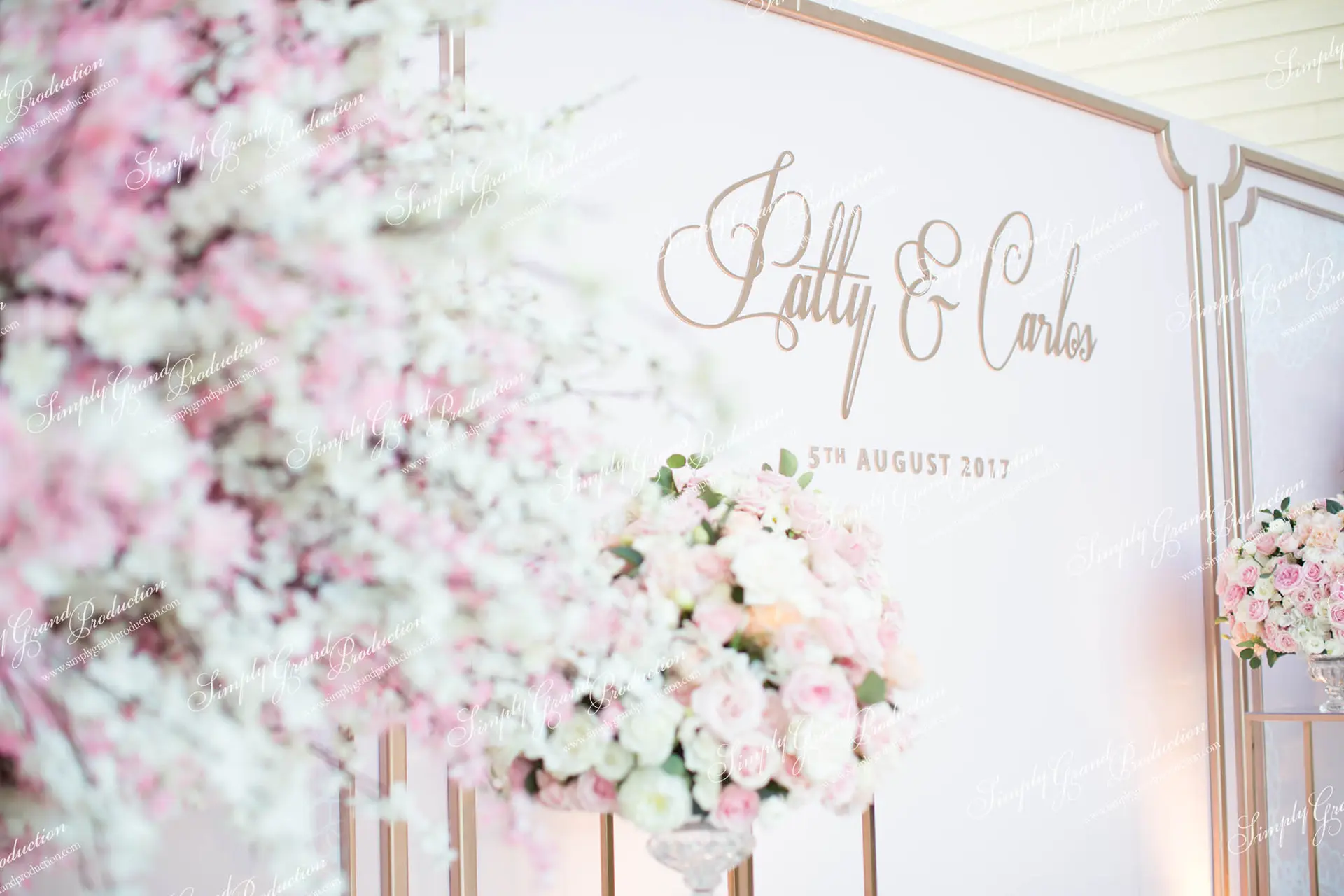 Simply_Grand_Production_Classic_Elegant_wedding_decoration_blush_gold_Four_Seasons_2_6
